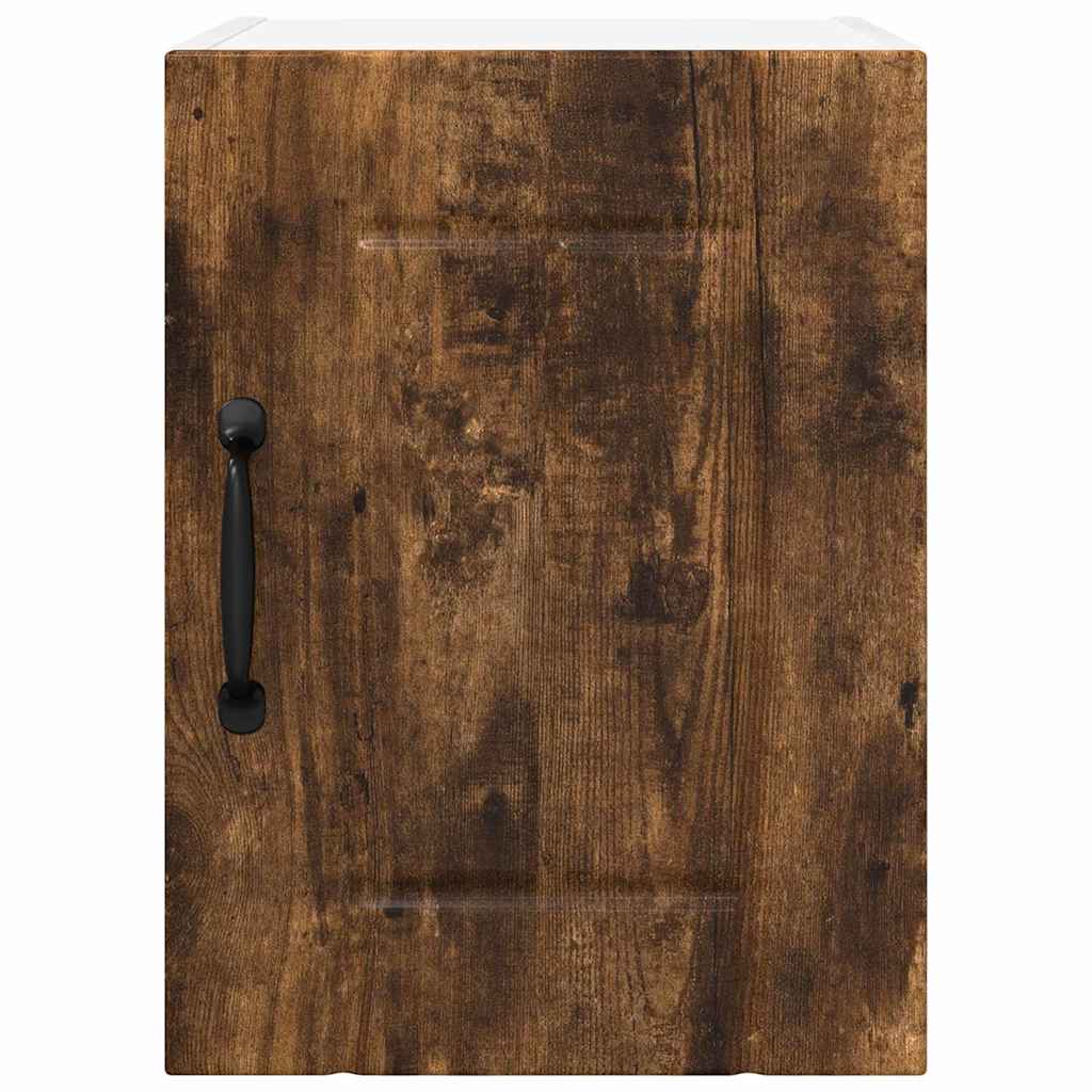 Kitchen Wall Cabinet Smoked Oak 30 x 31 x 40 cm Engineered Wood